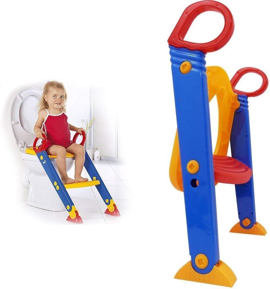 Toilet Trainer Step Stool – Safe, Adjustable, and Easy-to-Store