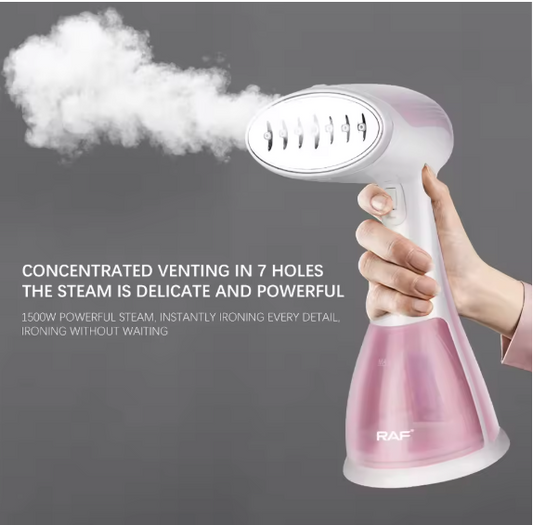 1500W Handheld Garment Steamer – Portable & Powerful Wrinkle Remover