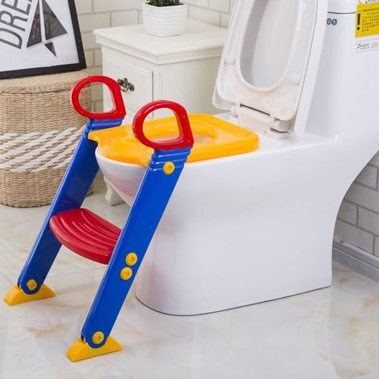 Toilet Trainer Step Stool – Safe, Adjustable, and Easy-to-Store