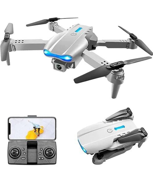 E99 Foldable Drone with 720p WiFi Camera & 360° Flip – Easy to Use & Portable
