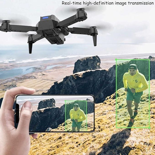 E99 Foldable Drone with 720p WiFi Camera & 360° Flip – Easy to Use & Portable