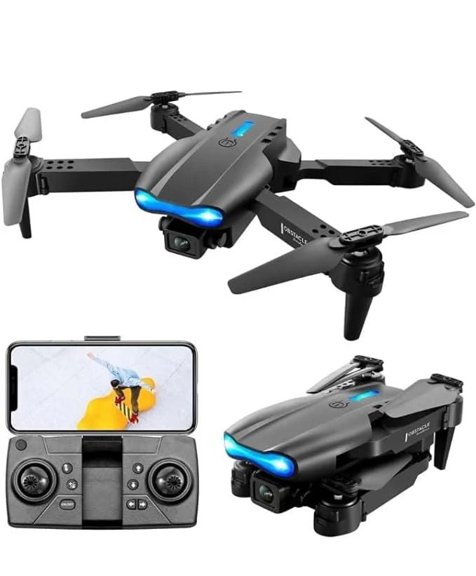 E99 Foldable Drone with 720p WiFi Camera & 360° Flip – Easy to Use & Portable