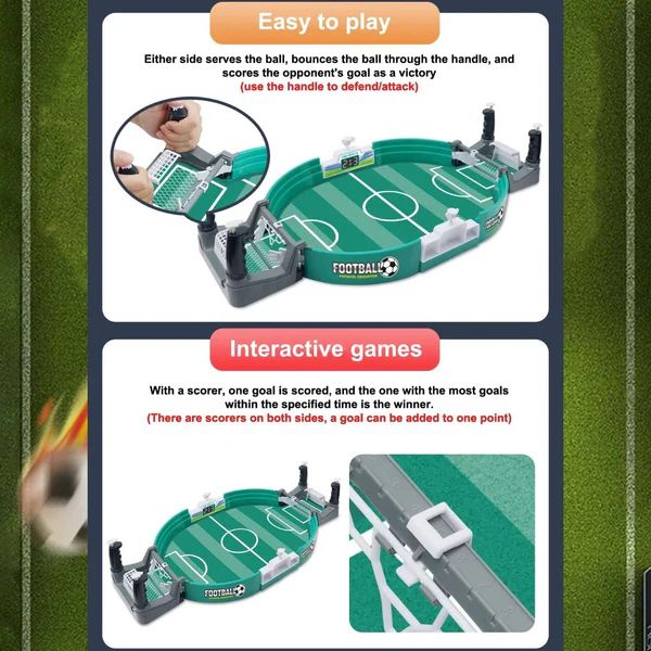 Mini Tabletop Foosball Game – Interactive Soccer Board Game for Kids & Family