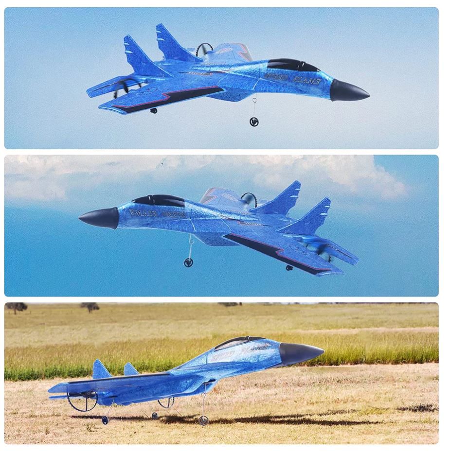 Lightweight RC Airplane with Gyroscope Stabilization & Long Flight Time