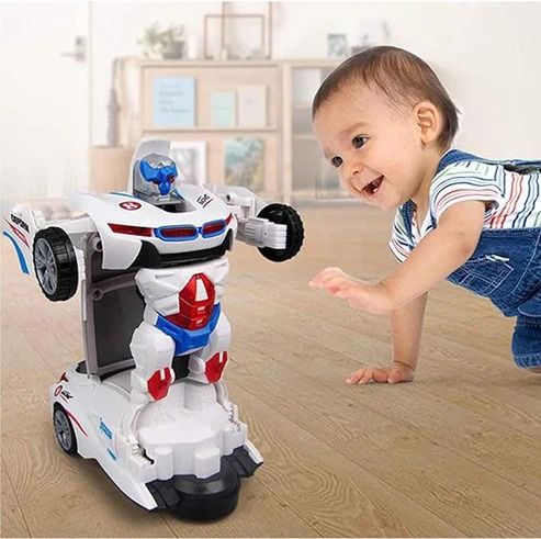 2-in-1 Transforming Robot Car Toy – Deformation Vehicle for Kids